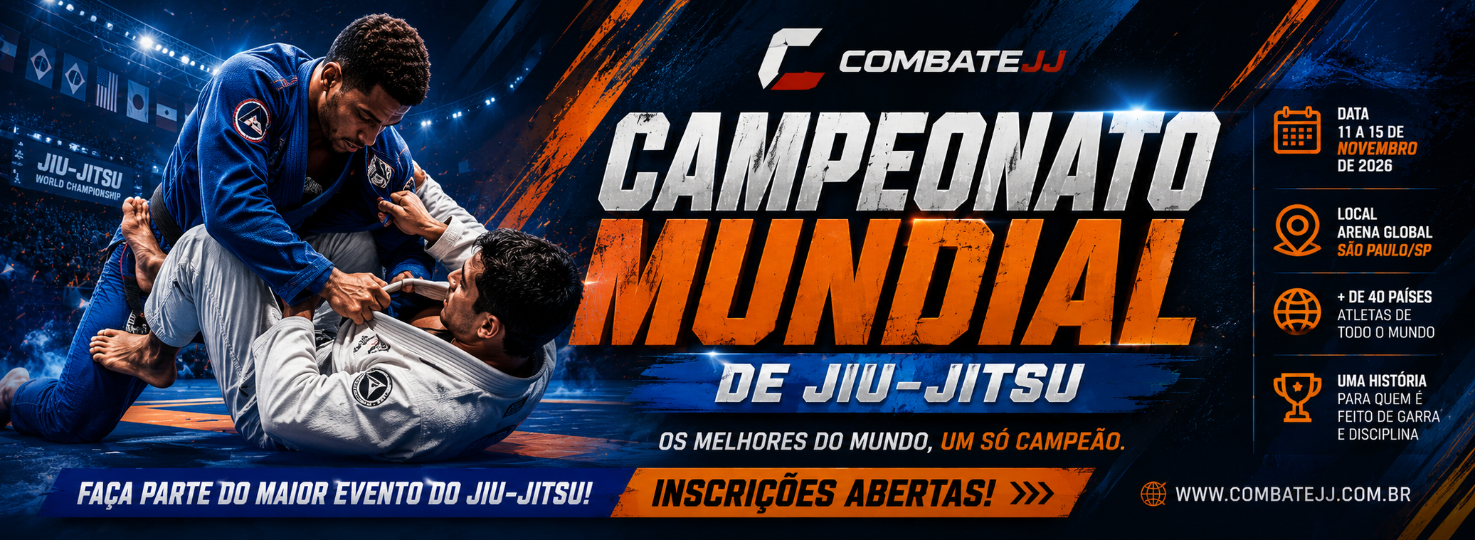 Banner promocional Combate JJ